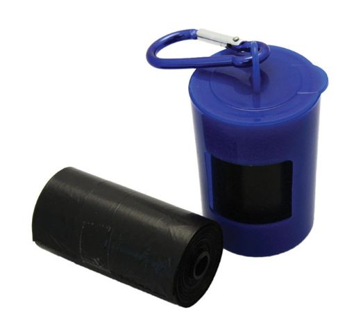 Picture of HAPPY PET POOP BAG DISPENSER PLUS FREE BAGS (2X20)