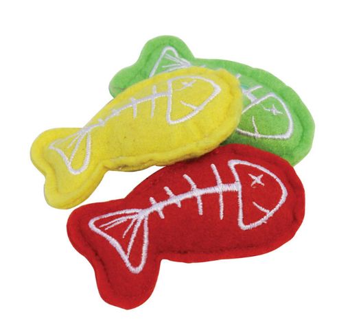 Picture of CAT n CABOODLE CATCH OF THE DAY CAT TOY 9X4X2.5CM