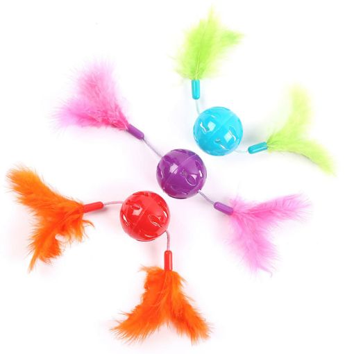 Picture of CAT n CABOODLE FEATHER TWIZZLERS CAT TOY 22X15X5CM