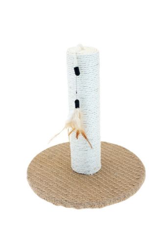 Picture of NATURE FIRST WHITELEAF SCRATCH POST 30X33X30CM