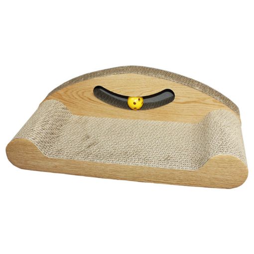 Picture of CAT n CABOODLE SMILEY CAT SCRATCHER 50X12X22CM