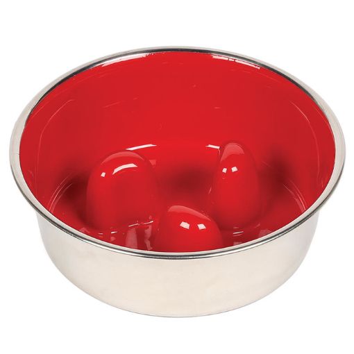 Picture of PET PLATTER SMART SLOW FEED BOWL 16CM/940ML/RED