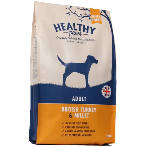 British Turkey and Millet Adult Dog Food 