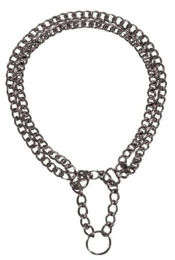 Picture of CHOKE CHAIN DOUBLE ROW WITH STRAIN RELIEF 40CM/2MM