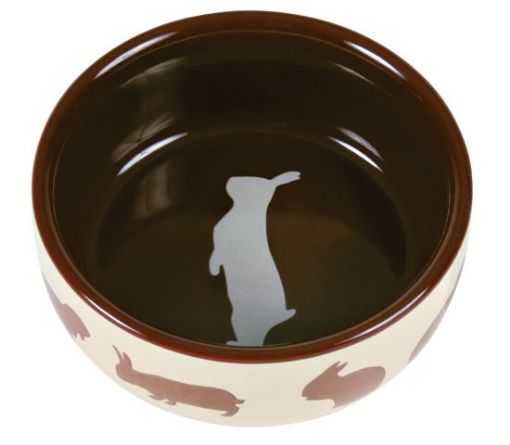 Picture of CERAMIC BOWL WITH MOTIF RABBIT 250ML/11CM