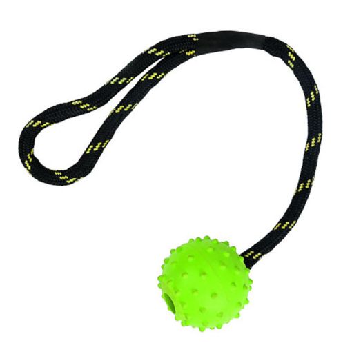 Picture of TOUGH TOYS STUDDED ROPE BALL FLOATER 37X5X5CM