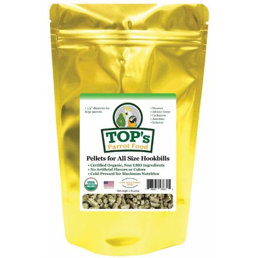 Picture of TOPs PARROT FOOD PELLETS FOR LARGE PARROTS 1.81KG