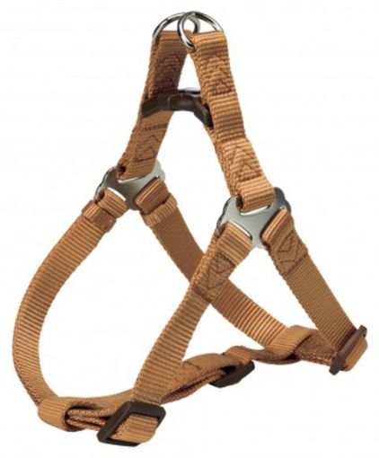 Picture of PREMIUM ONE TOUCH HARNESS M 50-65CM/20MM CARAMEL