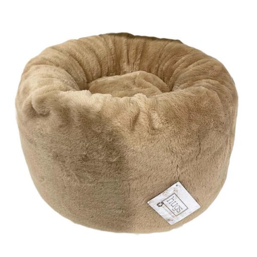 Picture of HUGS TEDDY PET BED HONEY 60X22CM