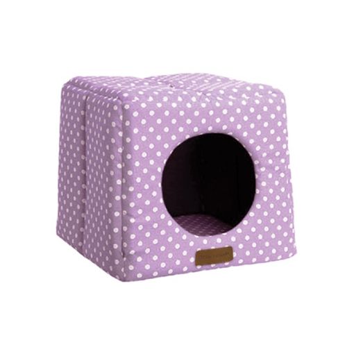 Picture of LITTLE RASCALS COSY CUBE 41X41X37CM/LILAC SPOT