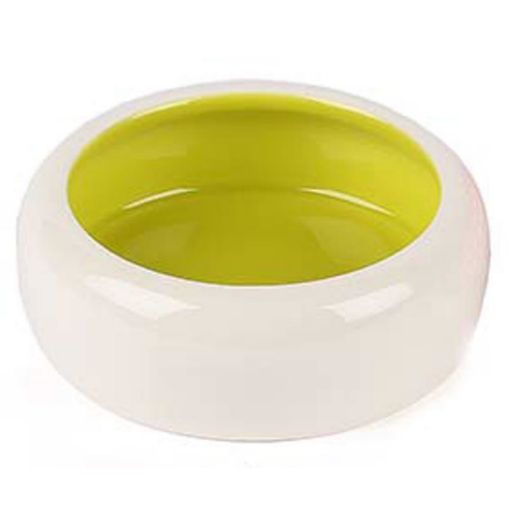 Picture of PET PLATTER ANTI SPLASH BOWL 11X11X4.5CM/200ML/GREEN