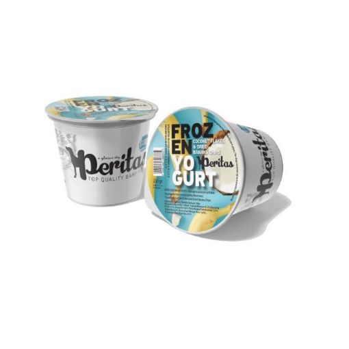 Picture of FROZEN YOGURT COCONUT FLAKES&DRIED BANANA CHIPS 250G