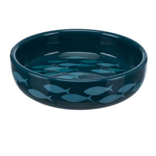 Picture of CAT BOWL FISH FOR SHORT-NOSED BR/CERAMIC/0.3L/15CM