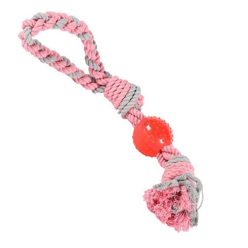 Picture of LITTLE RASCALS ROPE&BALL TUGGER SM 25CM