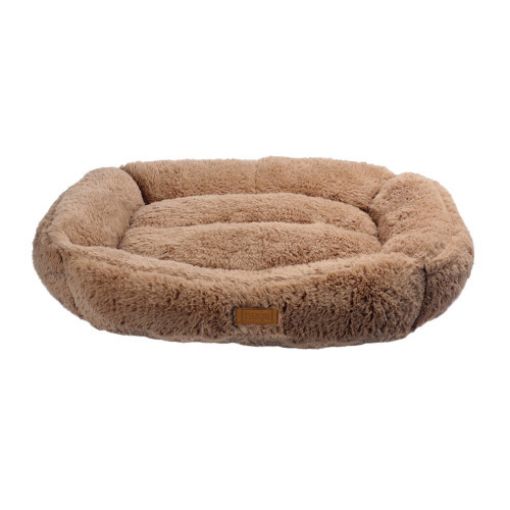 Picture of HUGS FLUFFY BED 62X44X22CM/BEIGE