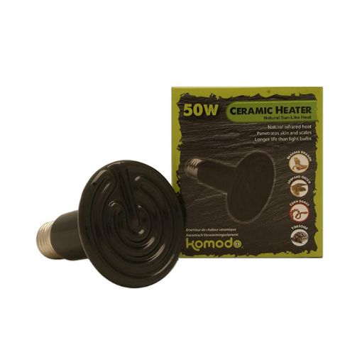 Picture of KOM CERAMIC HEAT EMITTER 50W/BLACK