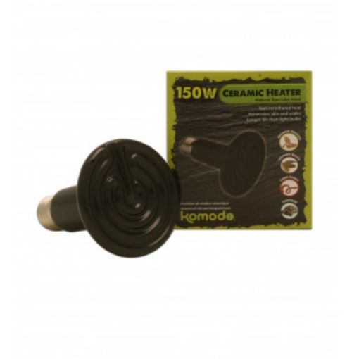 Picture of KOM CERAMIC HEAT EMITTER 150W/BLACK