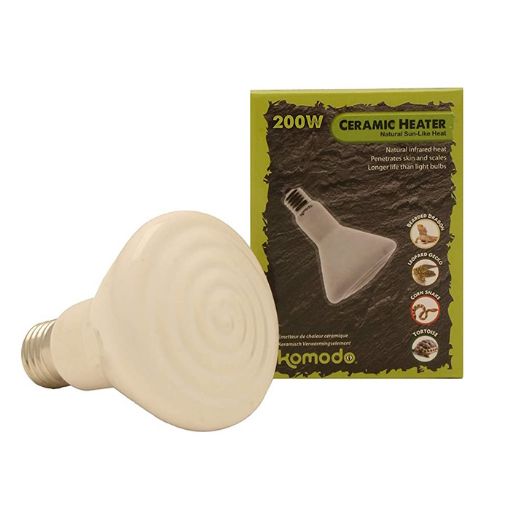 Picture of KOM CERAMIC HEAT EMITTER 200W/WHITE