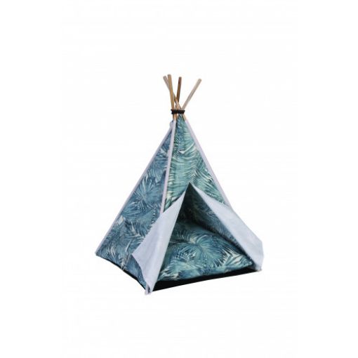 Picture of BUSTER&BEAU CAT CAVE TEEPEE TROPICS 47X47X75CM