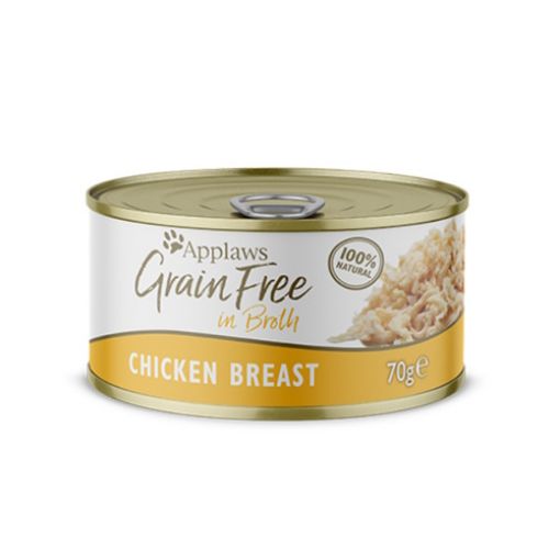 Picture of CAT TIN CHICKEN BREAST 70G