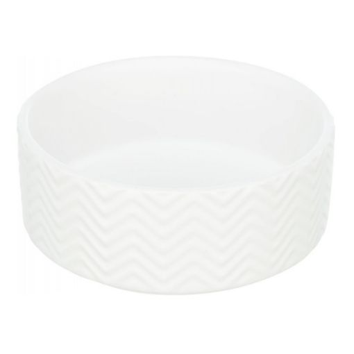 Picture of DOG BOWL CERAMIC 1.6L/20CM WHITE