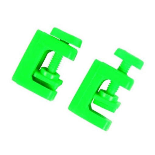 Picture of SET OF TUBE CLAMPS GREEN 5MM/2PCS