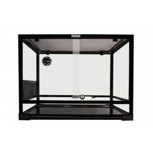 Picture of KOM TERRARIUM GLASS FLAT PACKED 60X45X45CM/BLACK