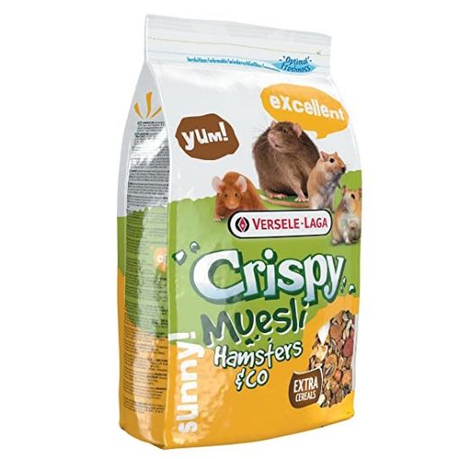 Picture of CRISPY MUESLY HAMSTERS&CO WITH EX. CEREALS 2.75KG