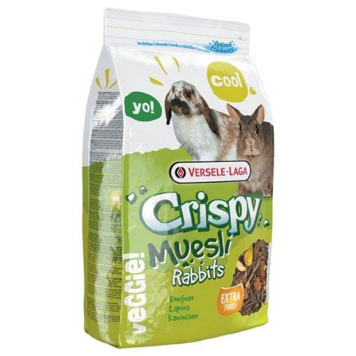 Picture of CRISPY MUESLI RABBITS WITH EXTRA FIBRES 1KG