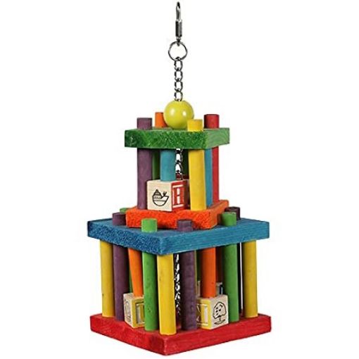 Picture of THE BIRD HOUSE BUILDING BLOCK MAZE 37CM