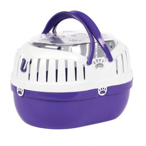 Picture of OUT&ABOUT SMALL ANIMAL CARRIER SM 26CM/PURPLE