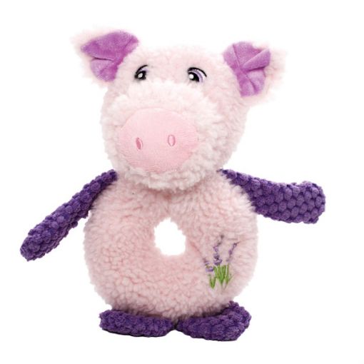 Picture of HAPPY PET LAVENDER rings PIG 22.5CM