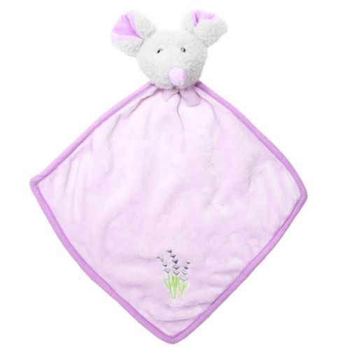 Picture of HAPPY PET LAVENDER blankie MOUSE 37X30X6CM