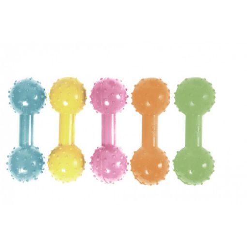 Picture of TOUGH TOYS STUDDED DUMBBELL 11.5CM