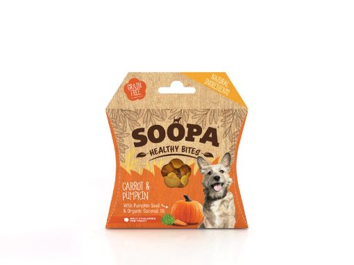 Picture of SOOPA HEALTHY BITES GF CARROT&PUMPKIN 50G