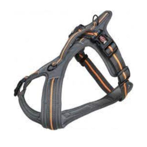 Picture of FUSION TOURING HARNESS L-XL 72-89CM/30MM GRAPHITE/PAPAYA