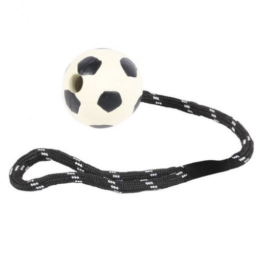 Picture of TOUGH TOYS SOCCER ROPE BALL 6X6X35CM