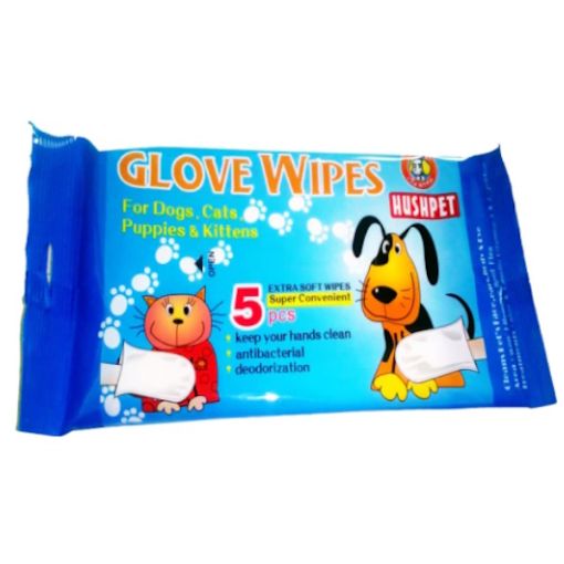 Picture of GLOVE PET WIPES 5PCS