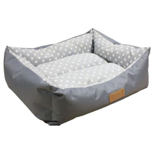 Picture of HUGS SQUARE BED OXFORD 78X60X28CM/DOTTY