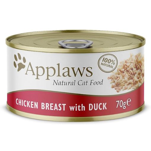 Picture of CAT TIN CHICKEN BREAST with DUCK 70G