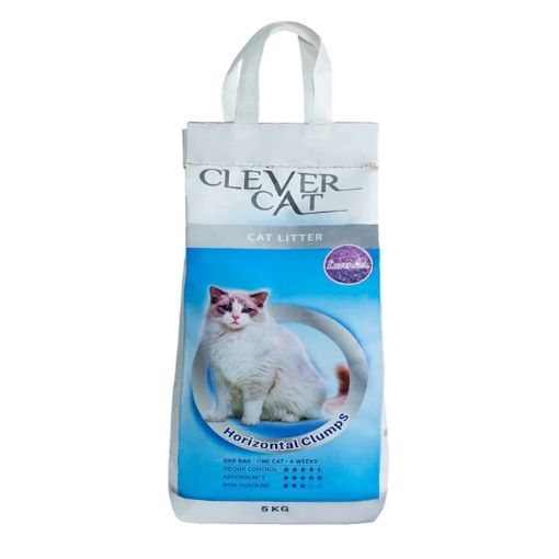 Picture of CLEVER CAT CAT LITTER LAVENDER 5KG