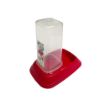 Picture of FED FOOD AND WATER FEEDER MINI GRAVITY SM 20X13.5X19CM/0.7L