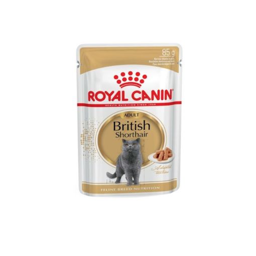 Picture of ROYAL CANIN BRITISH SHORTHAIR ADULT CAT 85G