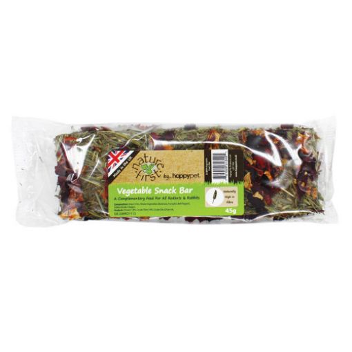 Picture of NATURE FIRST VEGETABLE SNACK BAR 45G