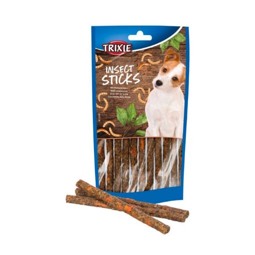 Picture of INSECT STICKS WITH MEALWORMS 80G
