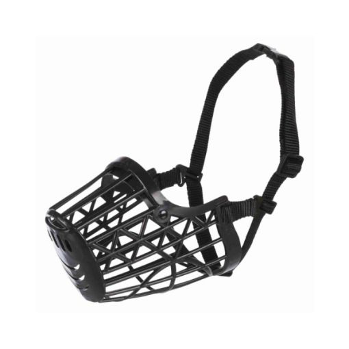 Picture of MUZZLE PLASTIC L-XL BLACK 36CM