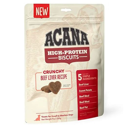 Picture of ACANA CRUNCHY BEEF LIVER RECIPE TREATS 100G