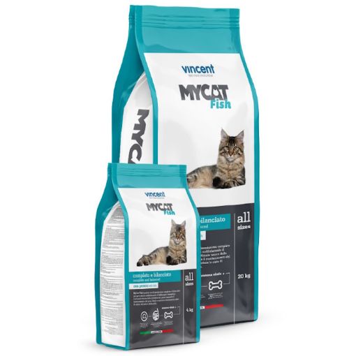 Picture of MYCAT ADULT FOOD WITH FISH 4KG