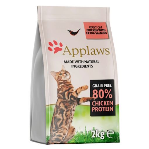 Picture of DRY CAT FOOD ADULT CHICKEN&SALMON 2KG