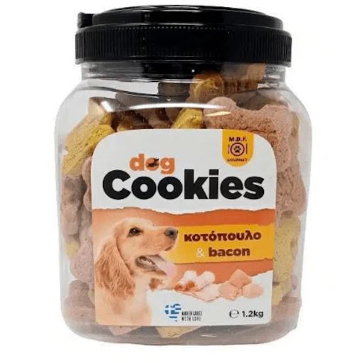 Picture of DOG COOKIES BISCUITS WITH CHICKEN&BACON 1.2KG